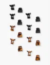 Kitsch Mini Recycled-plastic Claw Clips Set Of 16