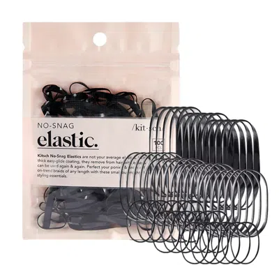 Kitsch No Snag Elastic Black