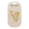 Kitsch Open Shape Claw Clip Gold