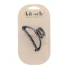 Kitsch Open Shape Claw Clip Hematite