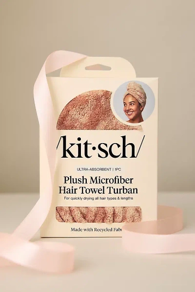 Kitsch Plush Microfibre Hair Towel Turban In Multi