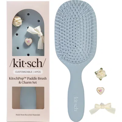 Kitsch Pop™ Paddle Brush & Charm Set