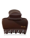 Kitsch Large Puffy Claw Clip In Chocolate