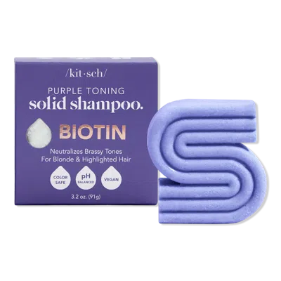 Kitsch Purple Toning Solid Shampoo Bar