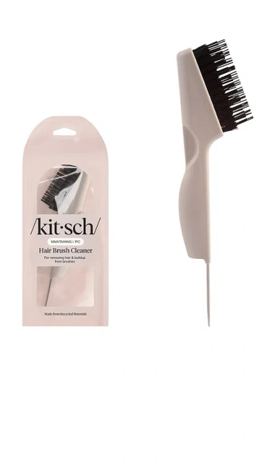 Kitsch Recycled Plastic Hair Brush Cleaner In Grey
