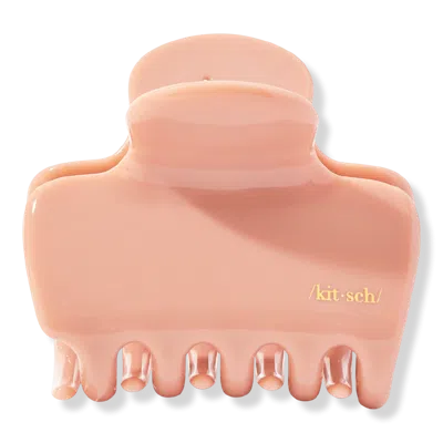 Kitsch Recycled Plastic Puffy Claw Clip - Rosewood In Brown