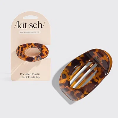 Kitsch Recycled Plastic Small Flat Cloud Clip- Tort In No Color