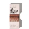 Kitsch Recycled Plastic Xl Thermal Rollers 4 Piece Set - Terracotta