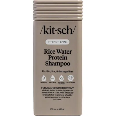 Kitsch Rice Water Protein Shampoo For Hair Growth In Transparent