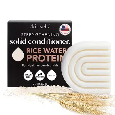 Kitsch Rice Water Protein Strengthening Conditioner Bar In Multi