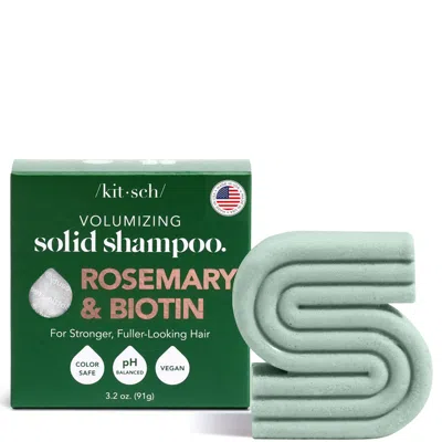 Kitsch Rosemary & Biotin Volumising Solid Shampoo In White