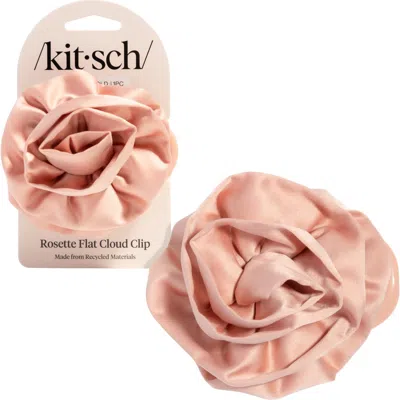 Kitsch Rosette Cloud Hair Clip In Brown