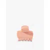 Kitsch Rosewood Puffy Recycled-plastic Claw Clip In Rosewood