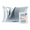 Kitsch Satin Pillowcase - Blue Haze In Blue