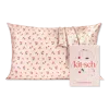 Kitsch Satin Pillowcase - Cherry Print In Red