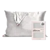 Kitsch Satin Pillowcase - Silver In Silver