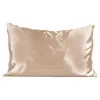 Kitsch Satin Pillowcase Champagne In Neutral
