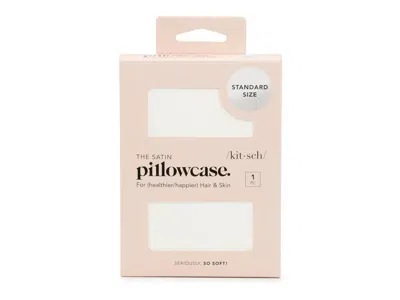 Kitsch Satin Pillowcase In Pink