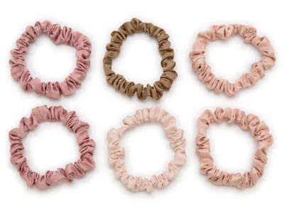 Kitsch Satin Scrunchie Set 6 Ct. In Multicolor