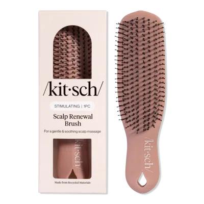 Kitsch Scalp Renewal Brush - Terracotta In Brown