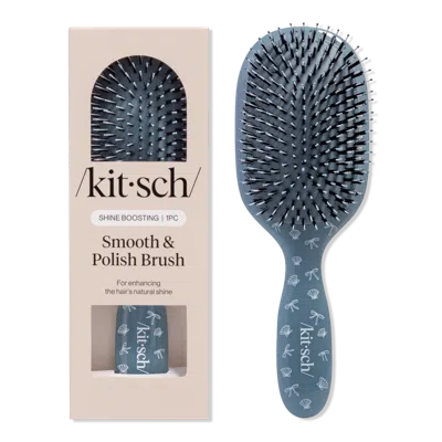 Kitsch Smooth & Polish Brush - Coastal Blue Print
