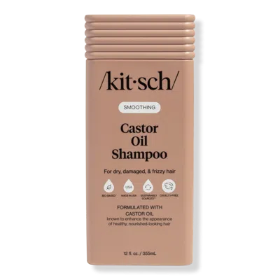 Kitsch Smoothing Castor Oil Shampoo - Sugared Amber In Brown