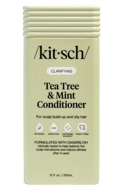 Kitsch Tea Tree & Mint Clarifying Conditioner In Transparent