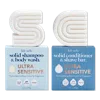 Kitsch Ultra Sensitive Solid Shampoo & Body Wash And Conditioner & Shave Bar Combo Pack