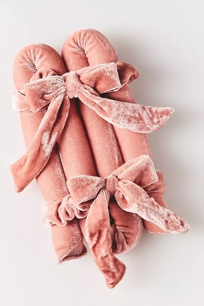 Kitsch Velvet Heatless Curling Set In Pink