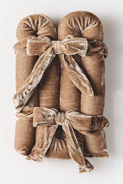 Kitsch Velvet Xl Heatless Curling Set - Eucalyptus In Green