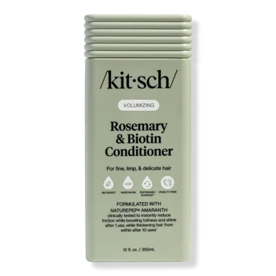 Kitsch Volumizing Rosemary & Biotin Liquid Conditioner - Sweet Lavender & Rosemary In Green