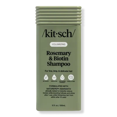 Kitsch Volumizing Rosemary & Biotin Shampoo - Sweet Lavender & Rosemary In Green