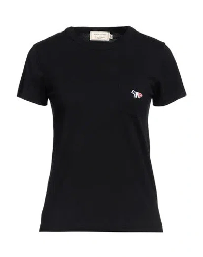 Kitsuné Woman T-shirt Black Size Xs Cotton
