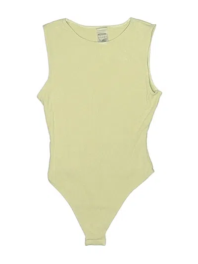 Pre-owned Kittenish Bodysuit In Green