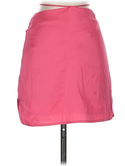 Pre-owned Kittenish Casual Skirt In Pink