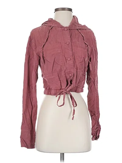 Pre-owned Kittenish Jacket In Burgundy