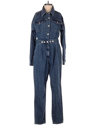 Kittenish Jumpsuit In Blue