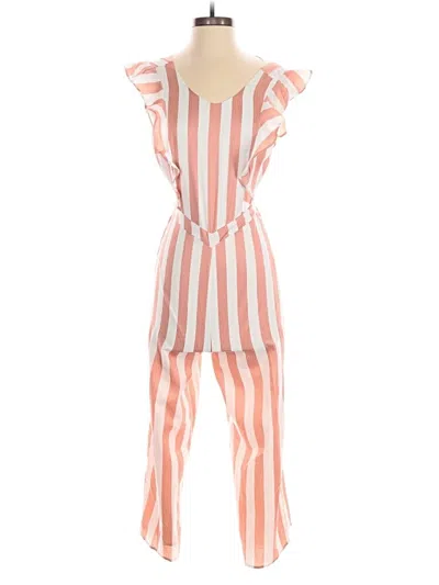 Pre-owned Kittenish Jumpsuit In Pink