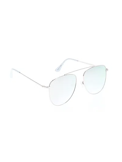 Pre-owned Kittenish Sunglasses In White