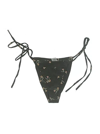 Pre-owned Kittenish Swimsuit Bottoms In Brown