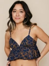 Kitty And Vibe Flowy Tankini Bikini Top