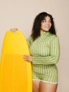 Kitty And Vibe Longsleeve Rashguard In Olivia