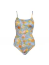 Kitty And Vibe Shelf Bra One Piece Swimsuit In Aurelia