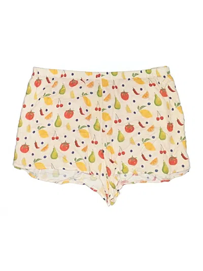 Kitty And Vibe Shorts In Ivory