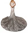 Kitty Chen Couture Amanda Fit And Flare Dress In Ivory In Multi