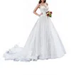 Kitty Chen Couture Giana Lace Wedding Dress In Ivory In Multi