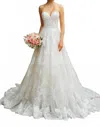 Kitty Chen Couture Becca A-line Wedding Dress In Ivory In White