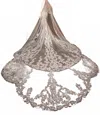 Kitty Chen Couture Venessa Wedding Veil In Ivory In Multi