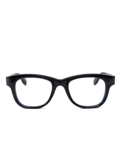 Kiurv Browline Glasses In Black