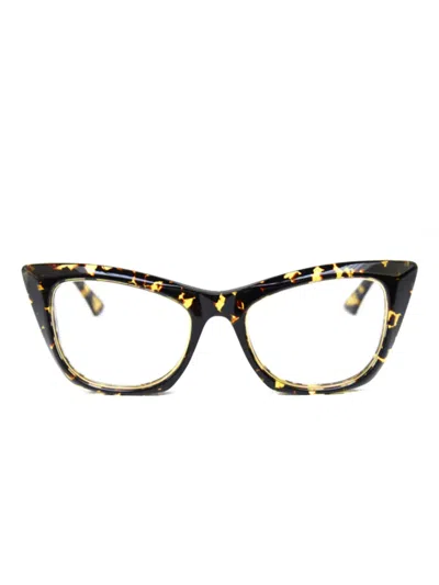 Kiurv Cat-eye Glasses In Brown